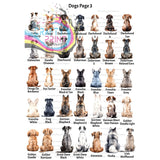 Personalised Dog Rainbow Bridge Memorial Cushion - Chair &