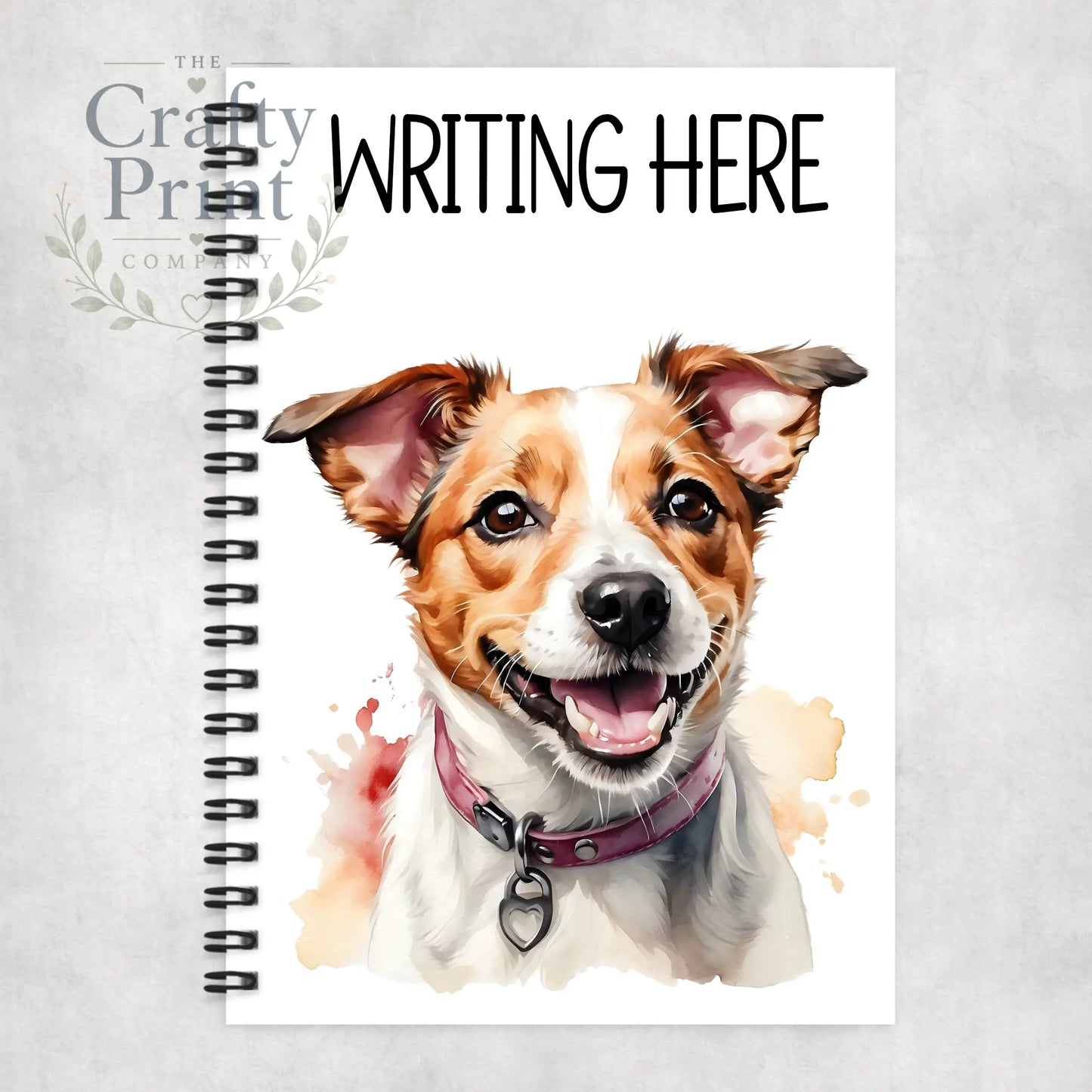 Personalised Jack Russell Terrier Notebook - Notebooks &