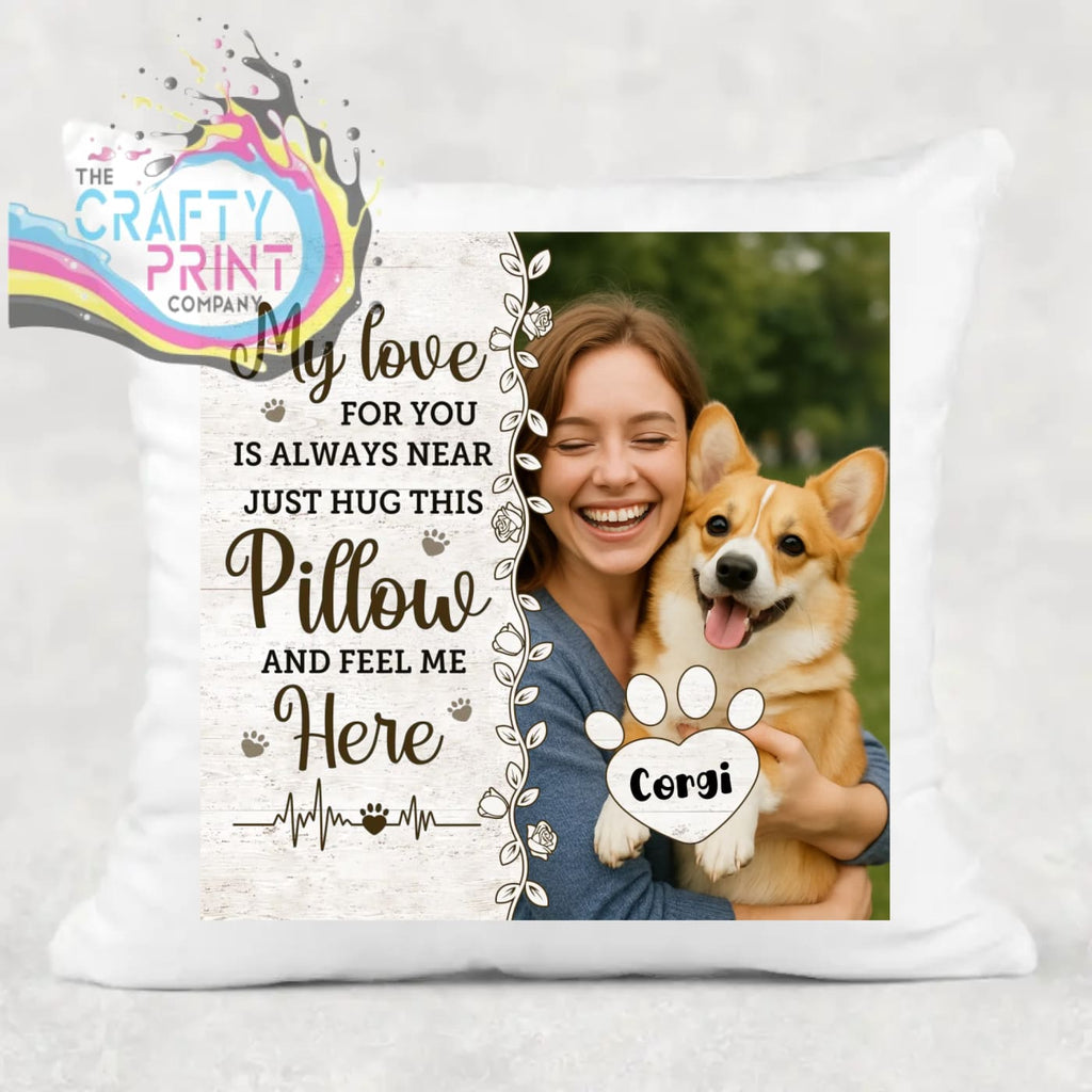 Personalised Memorial Pet Cushion Chair & Sofa Cushions