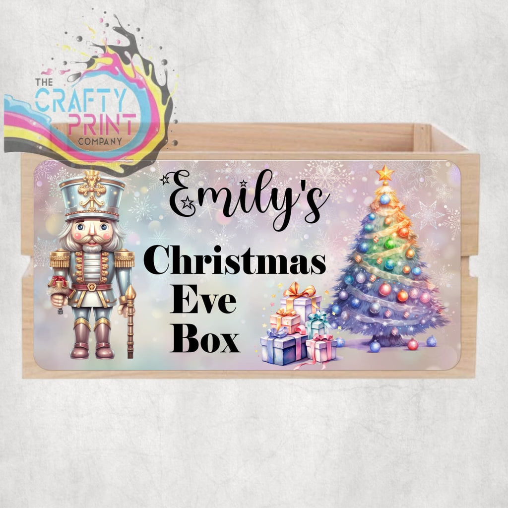 Personalised Nutcracker Christmas Eve Box Aluminium Sign