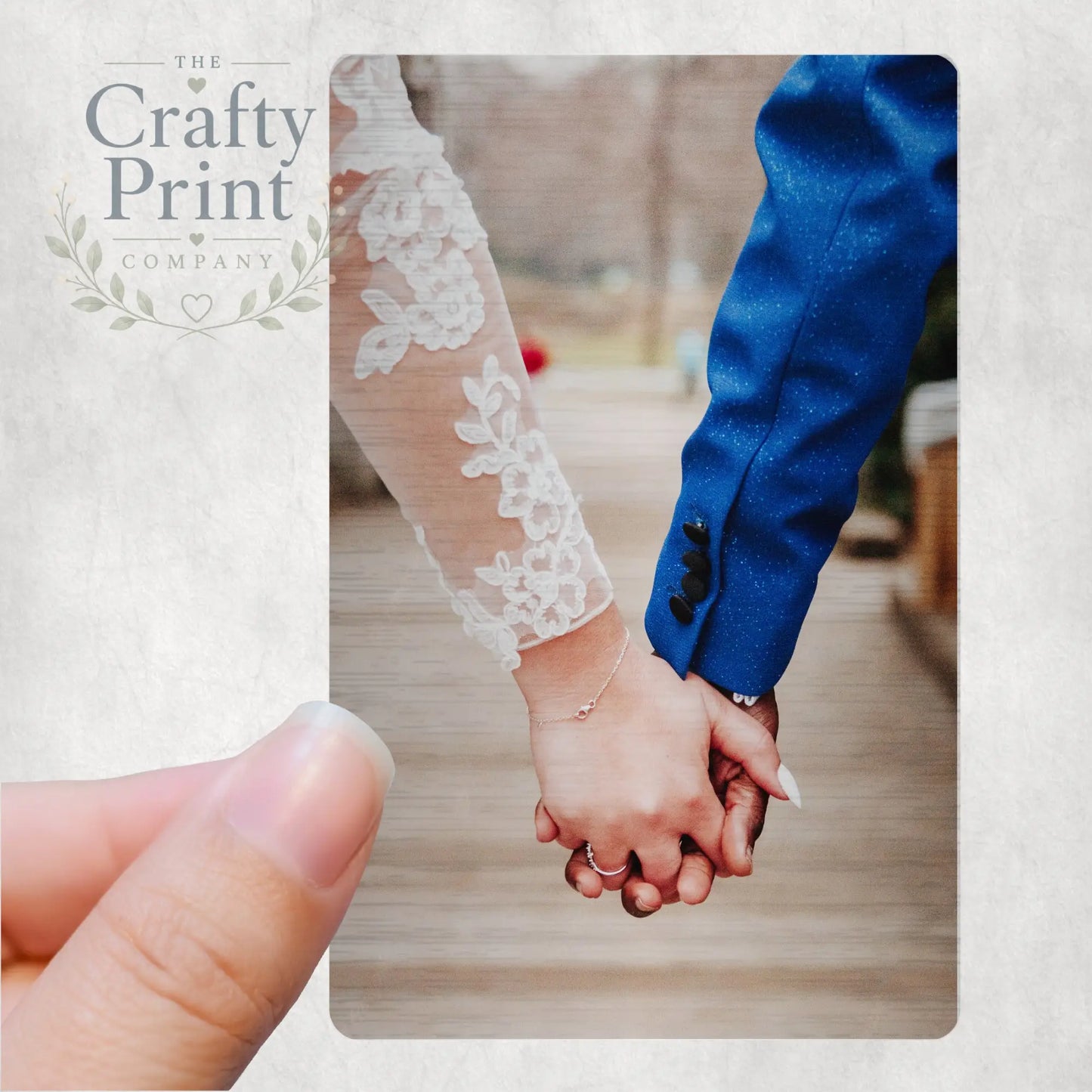 Personalised Song Card for Purse or Wallet - Handbag &