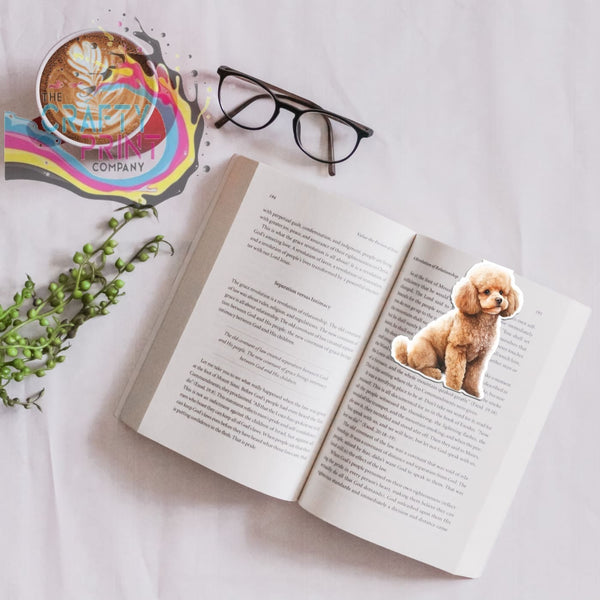 Poodle Magnetic Bookmark - Bookmarks