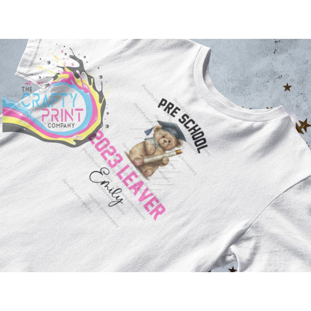 Pre School Graduation Bear Personalised Children’s T-shirt
