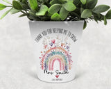Thank you for helping me to grow Rainbow Heart Plant Pot