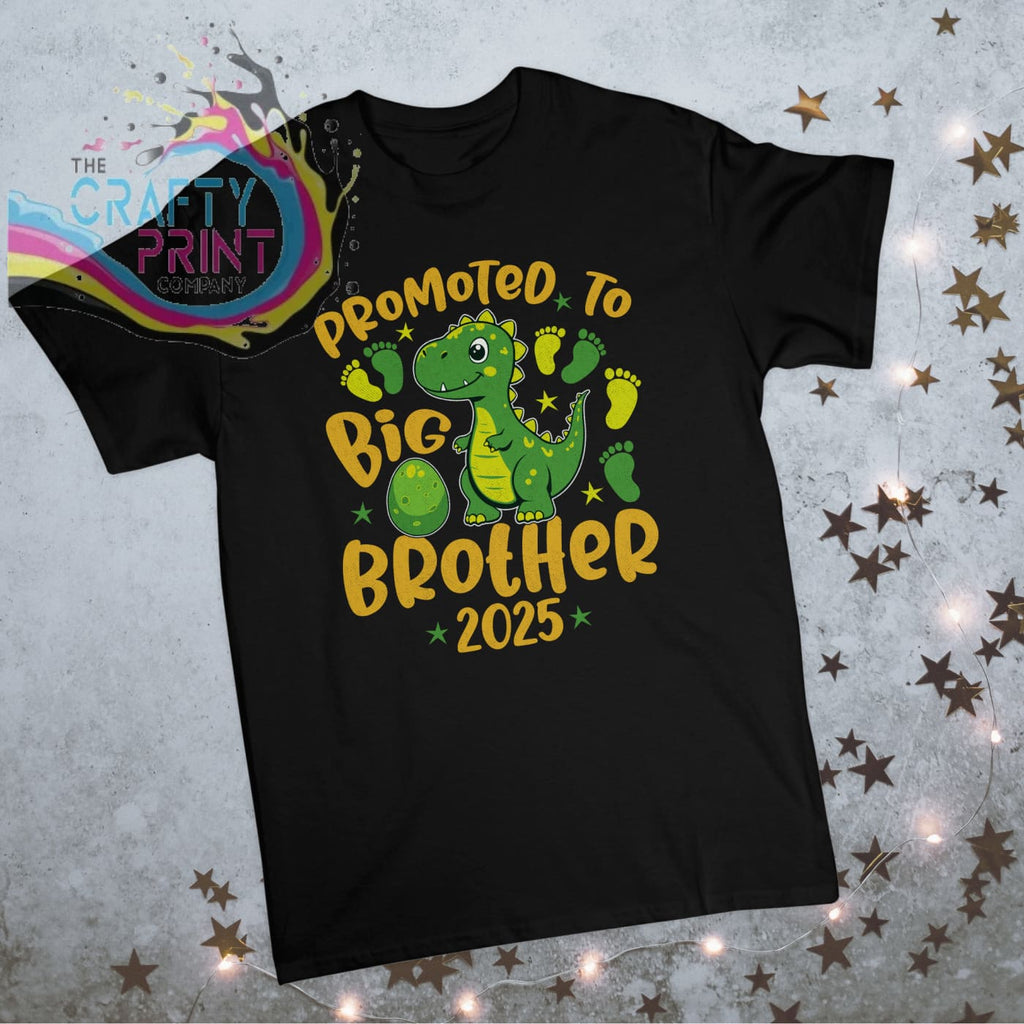 Promoted to Big Brother 2025 Dinosaur Children’s T-shirt