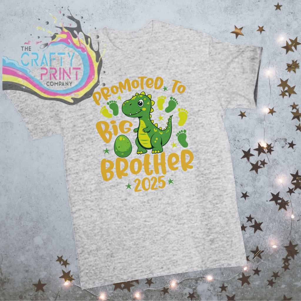 Promoted to Big Brother 2025 Dinosaur Children’s T-shirt