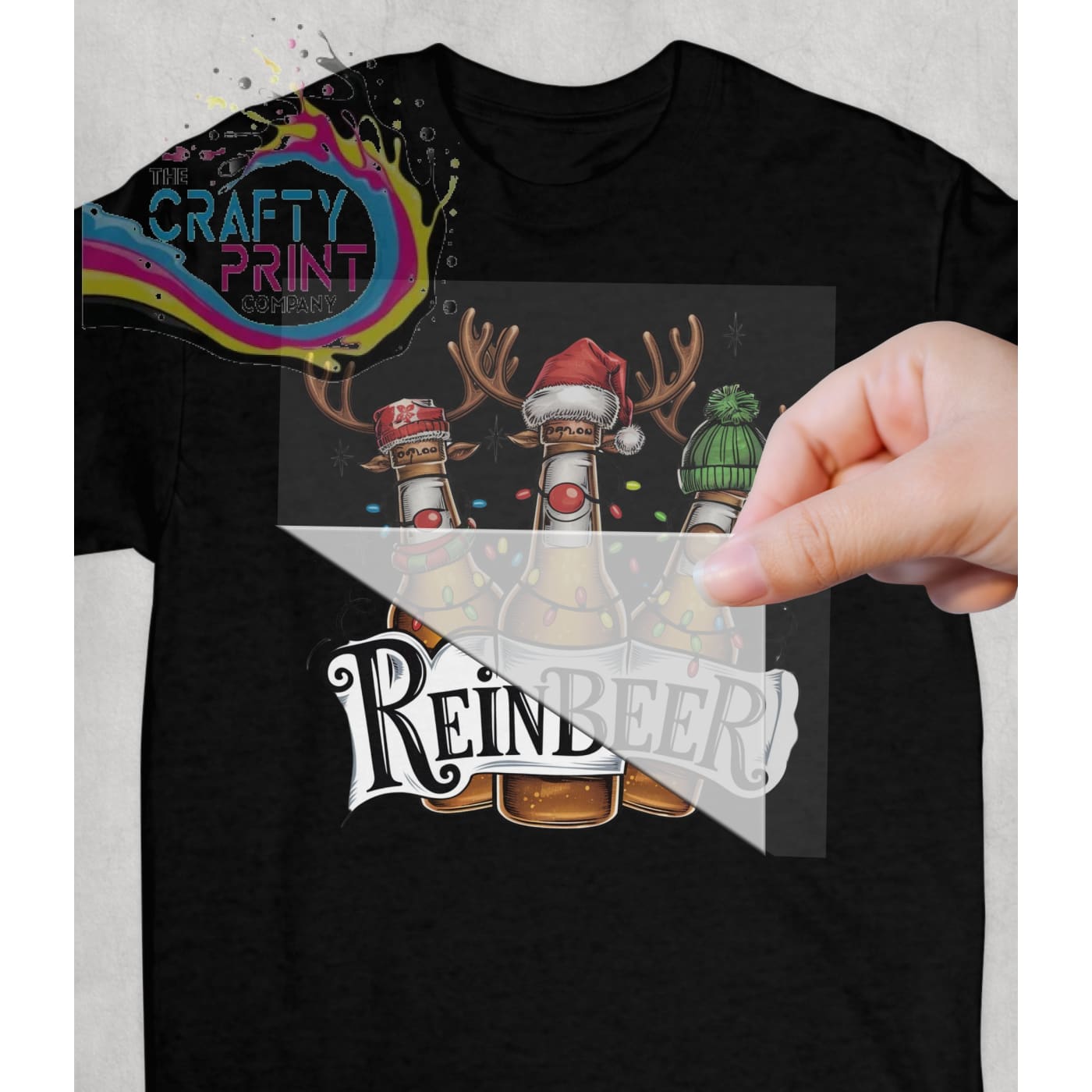 Reinbeer DTF Print - Posters Prints & Visual Artwork