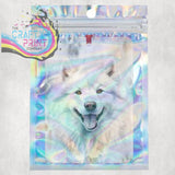 Samoyed Paw Print Car Air Freshener - Vehicle Fresheners