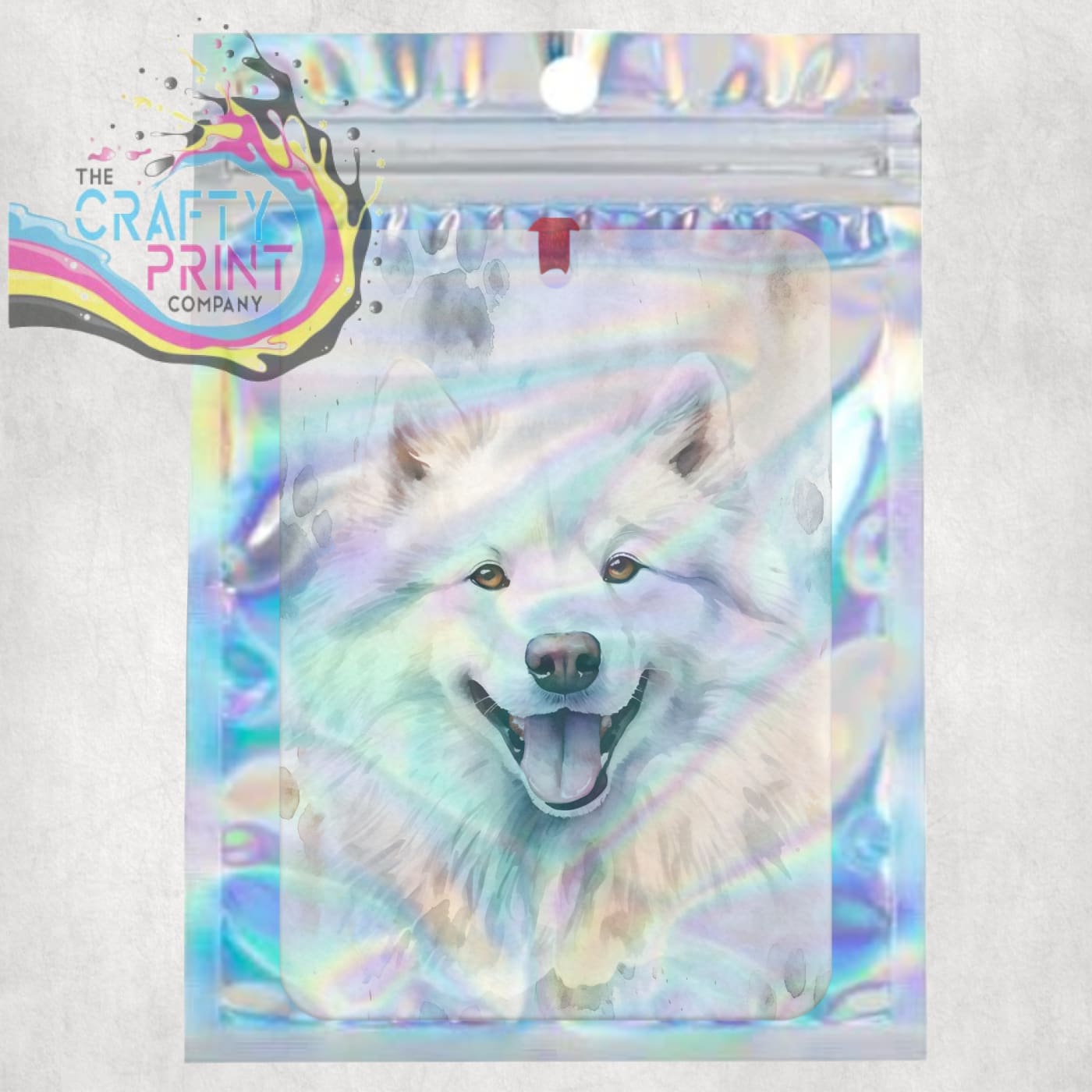 Samoyed Paw Print Car Air Freshener - Vehicle Fresheners