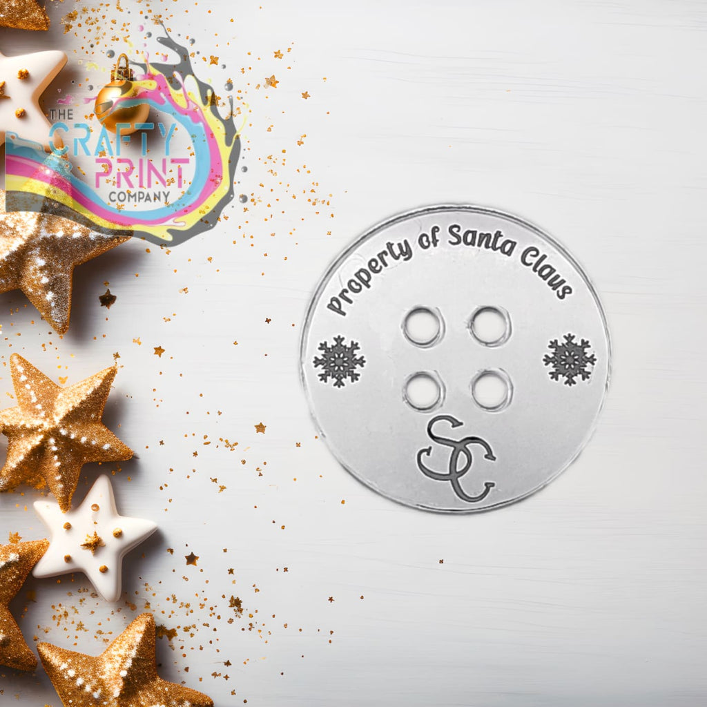 Santa’s Lost Button - Silver