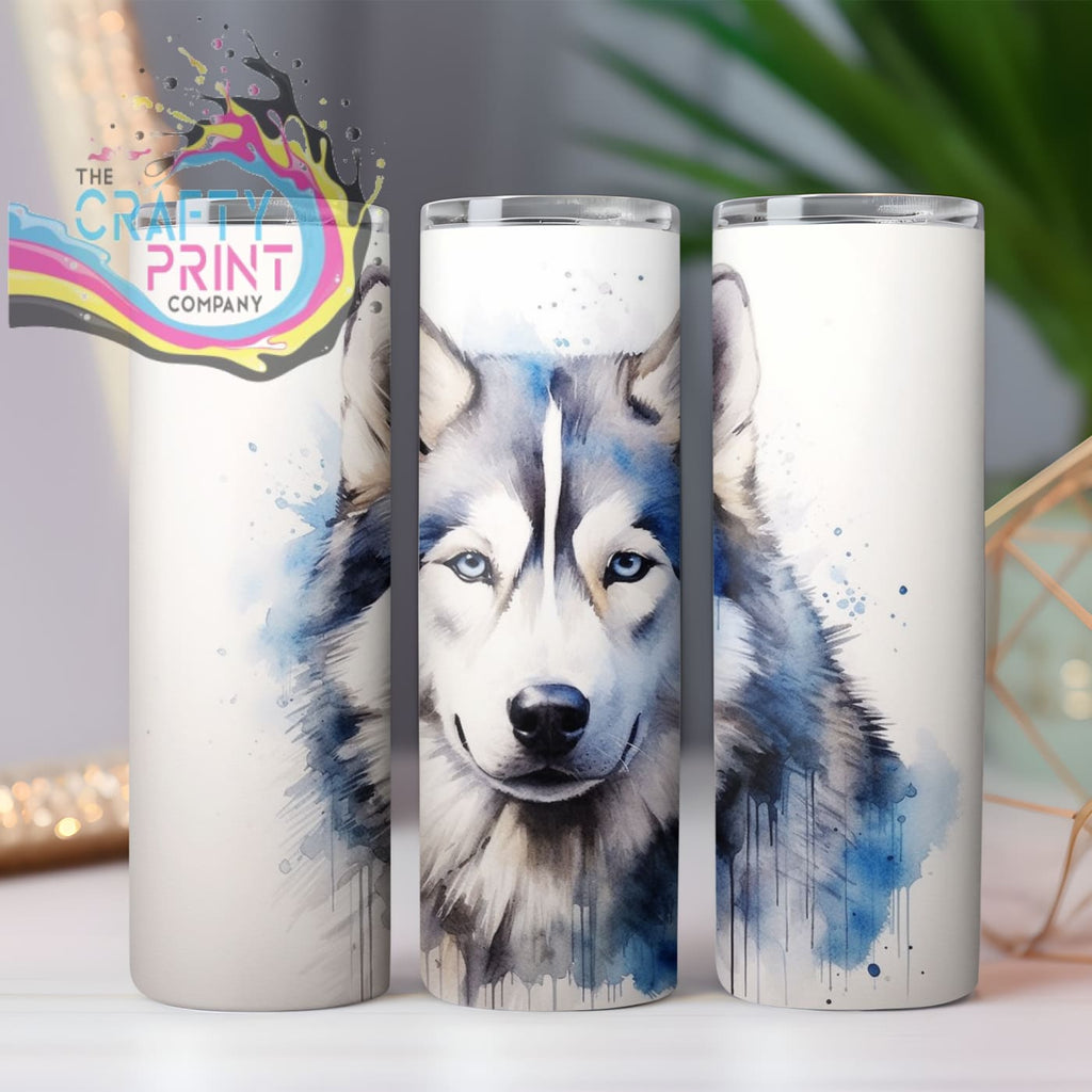 Siberian Husky Design 20oz Tumbler