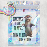 Sometimes I talk to myself Car Air Freshener - Vehicle