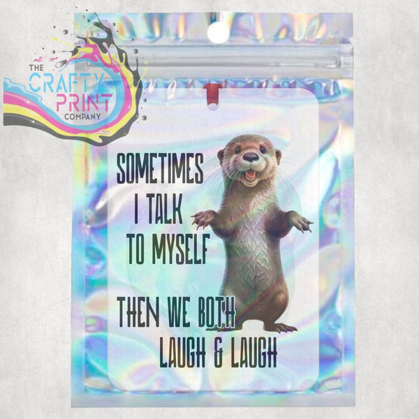 Sometimes I talk to myself Car Air Freshener - Vehicle