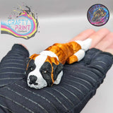 St Bernard Articulated Flexi Keyring