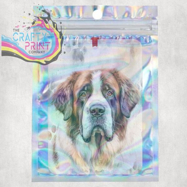 St Bernard Paw Print Car Air Freshener - Vehicle Fresheners