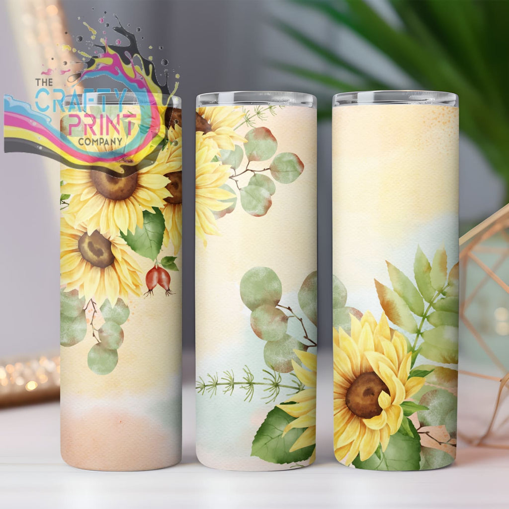 Sunflower Design 20oz Tumbler