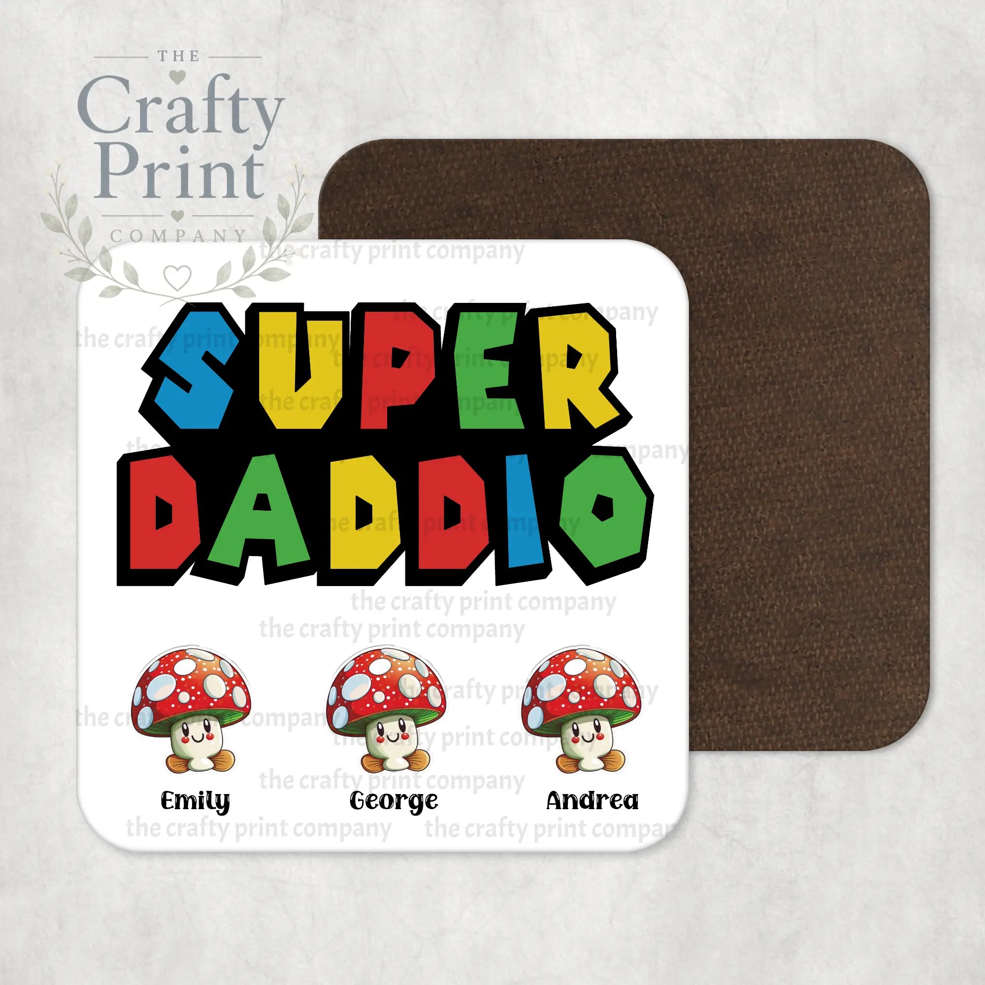 Super Daddio Personalised Coaster - Coasters