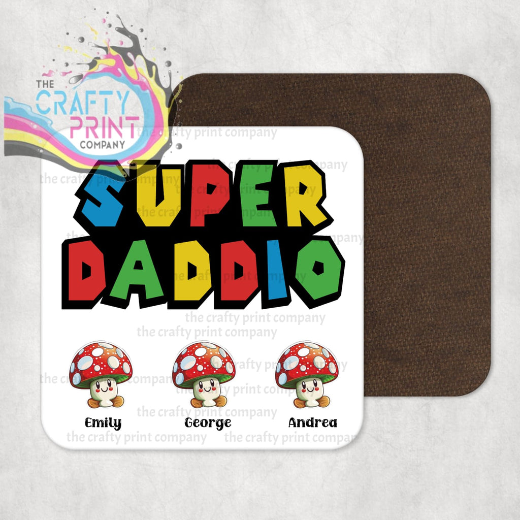 Super Daddio Personalised Coaster - Coasters