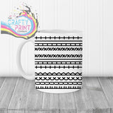 Sweary Mug Hidden Message - White Handle & Inner - Mugs