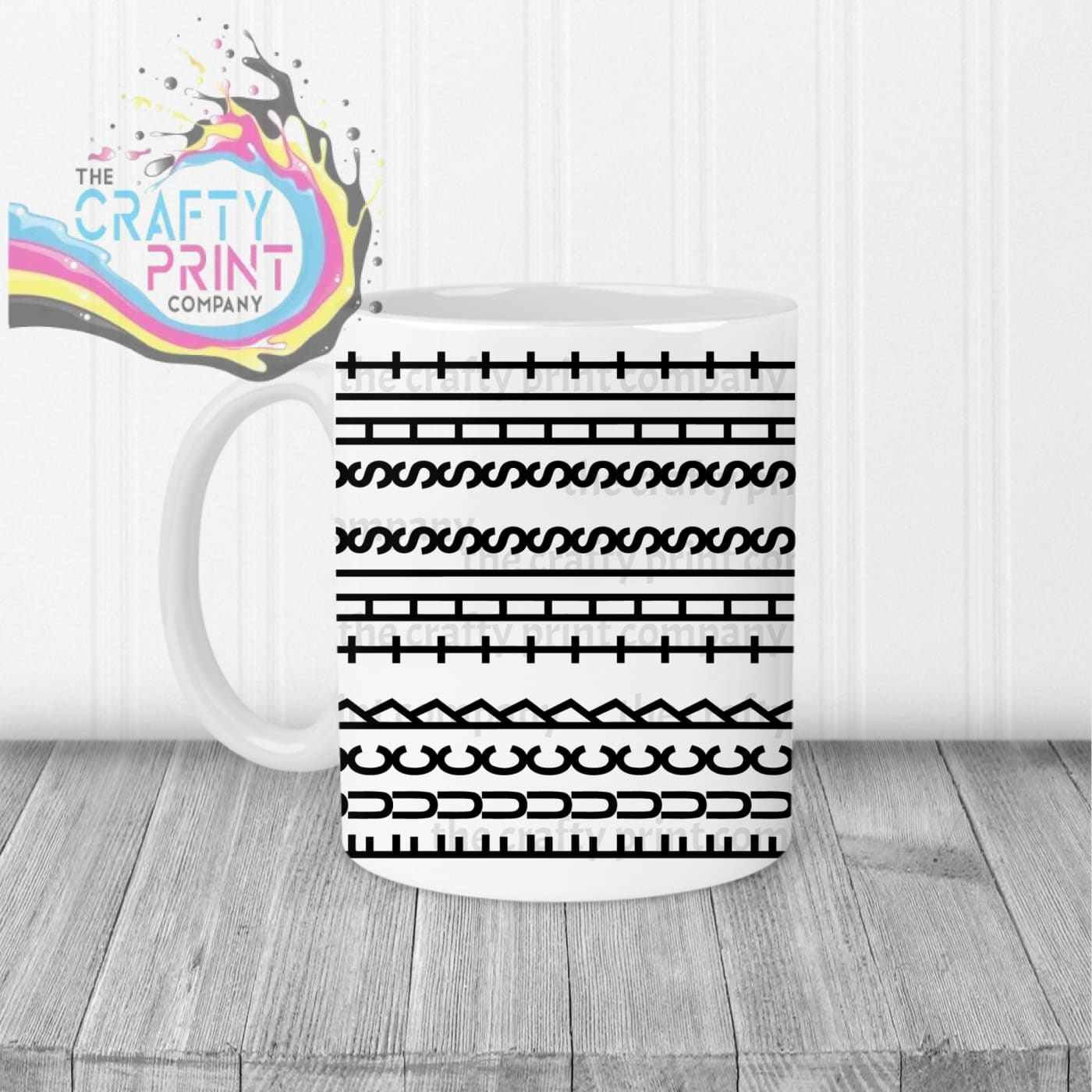 Sweary Mug Hidden Message - White Handle & Inner - Mugs