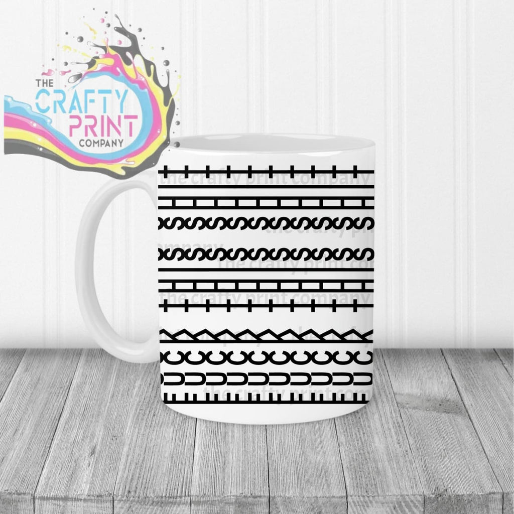 Sweary Mug Hidden Message - White Handle & Inner - Mugs