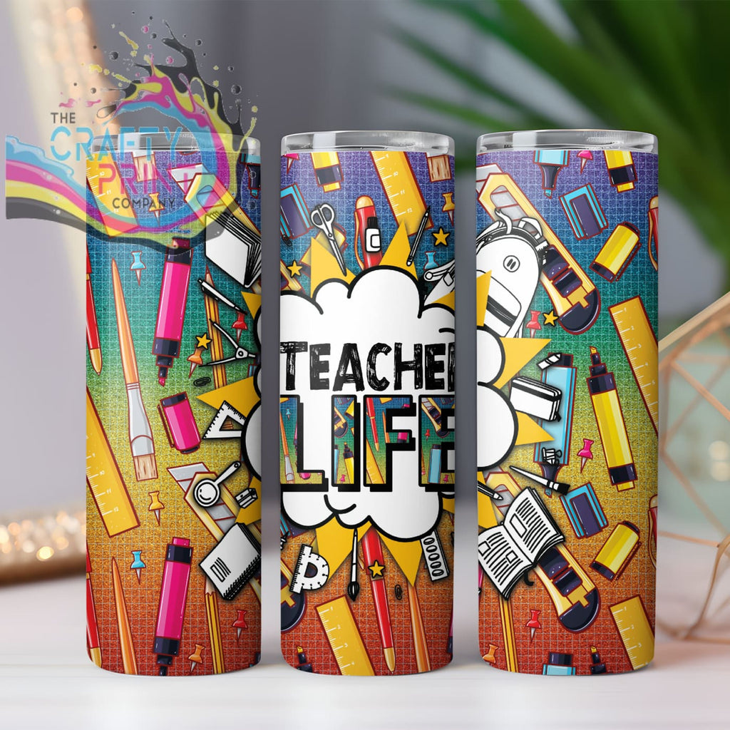 Teacher Life Design 20oz Tumbler