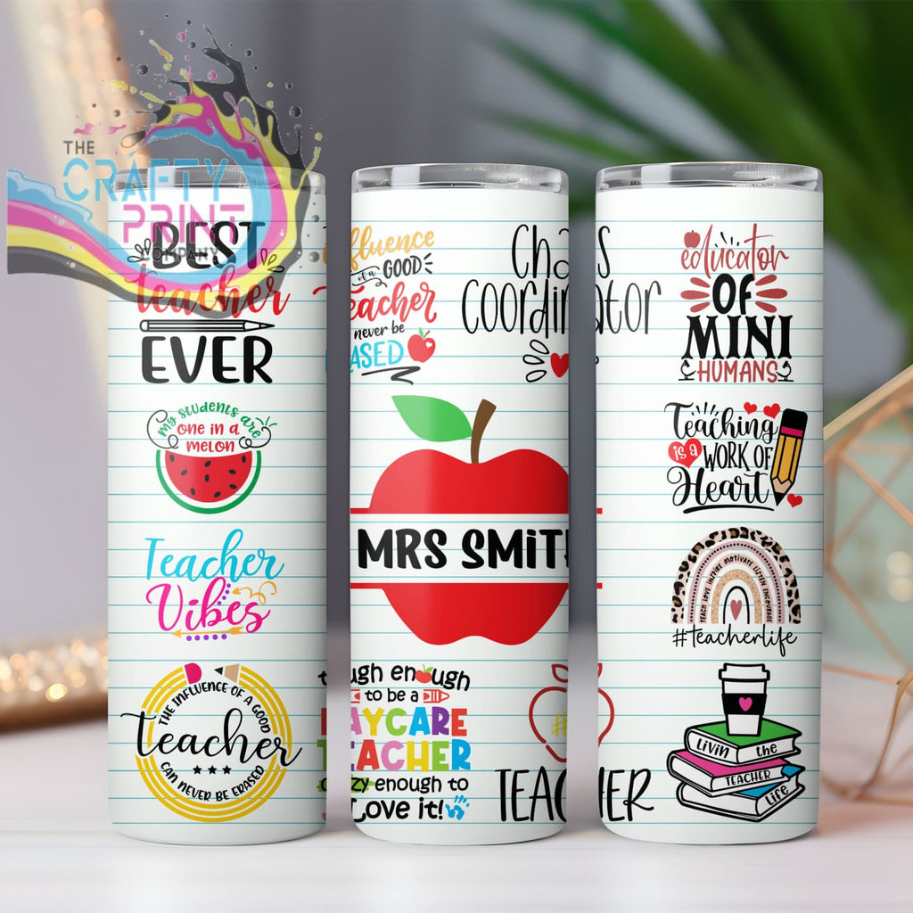 Teacher Quotes Design 20oz Tumbler