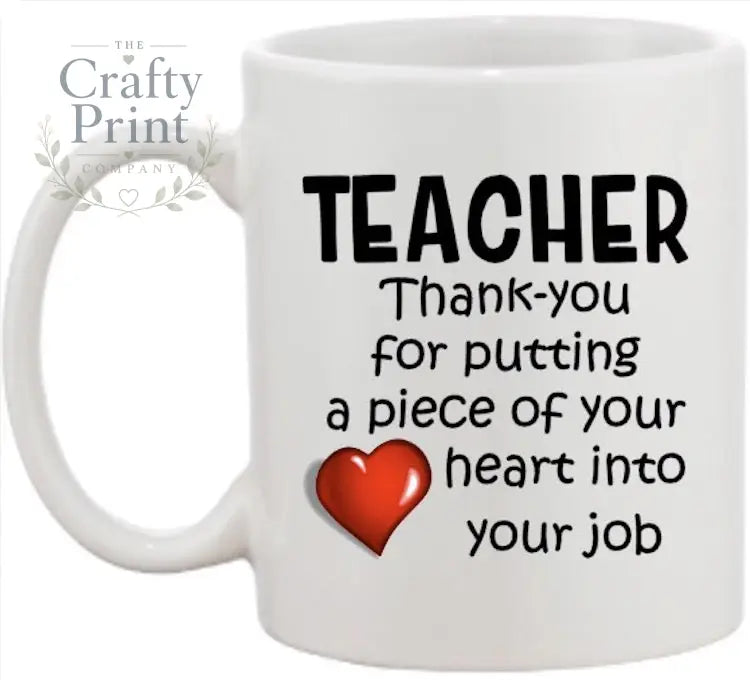 Teacher Thank you Mug - Mugs