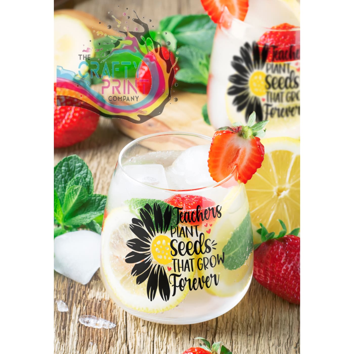 Teachers Plant Seeds That Grow Forever UV DTF Sticker –