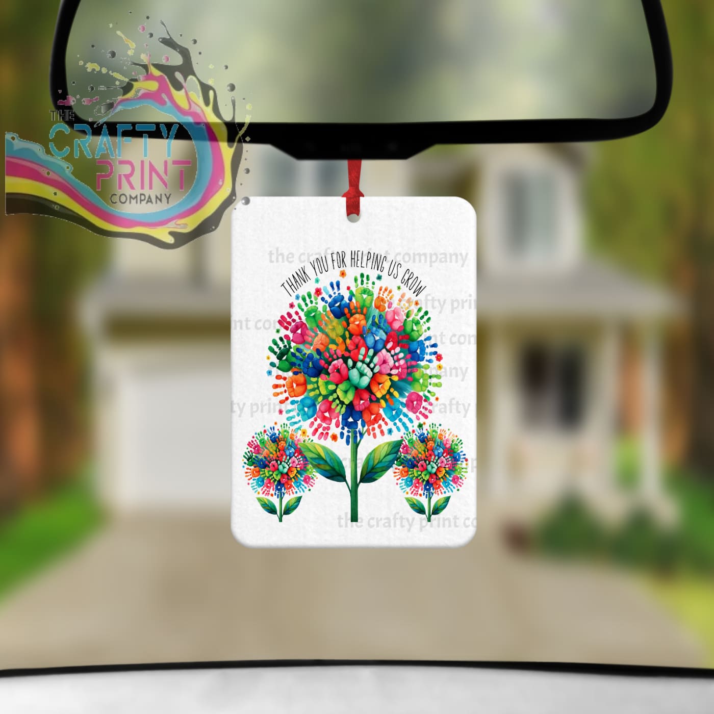 Thank you for helping me grow Car Air Freshener