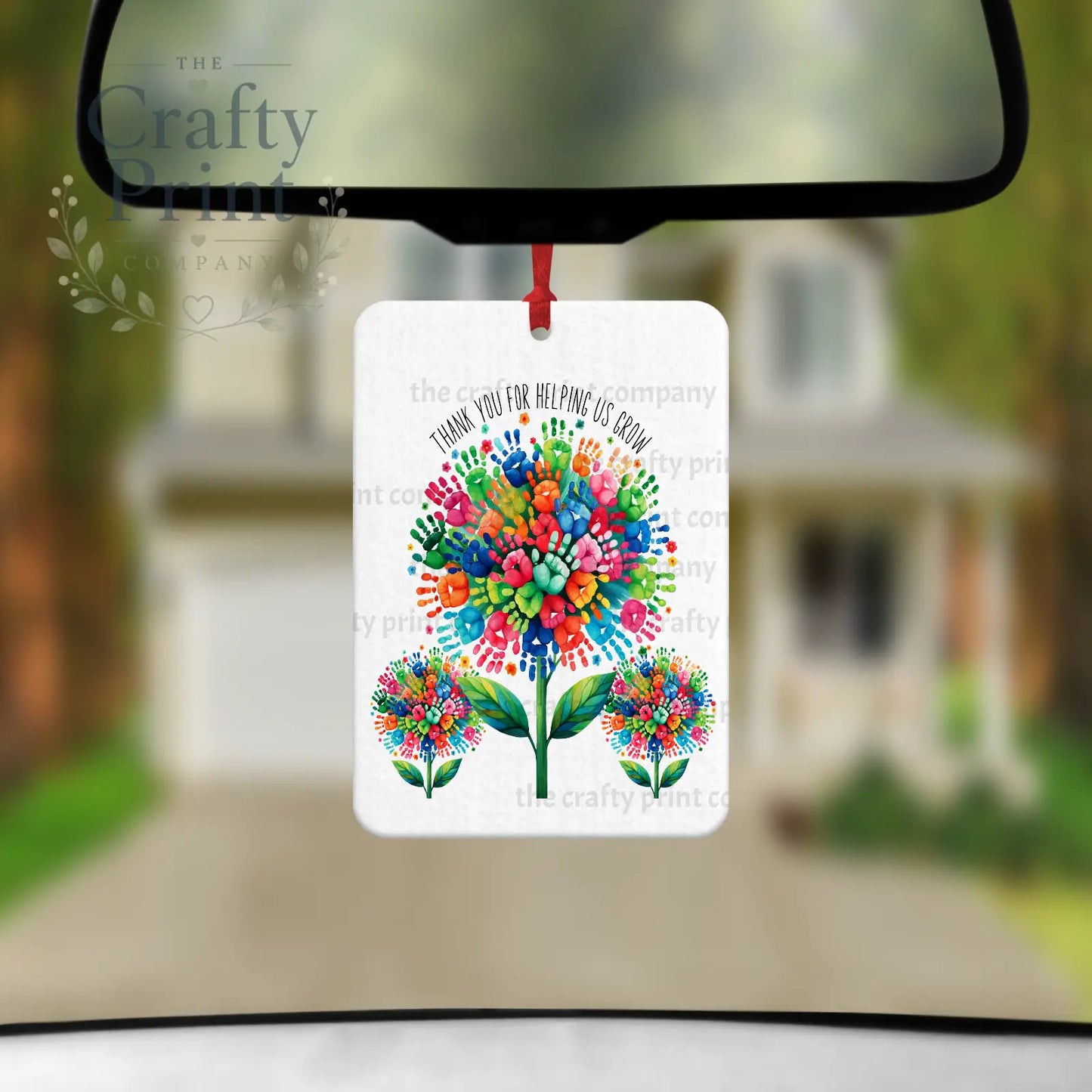 Thank you for helping me grow Car Air Freshener