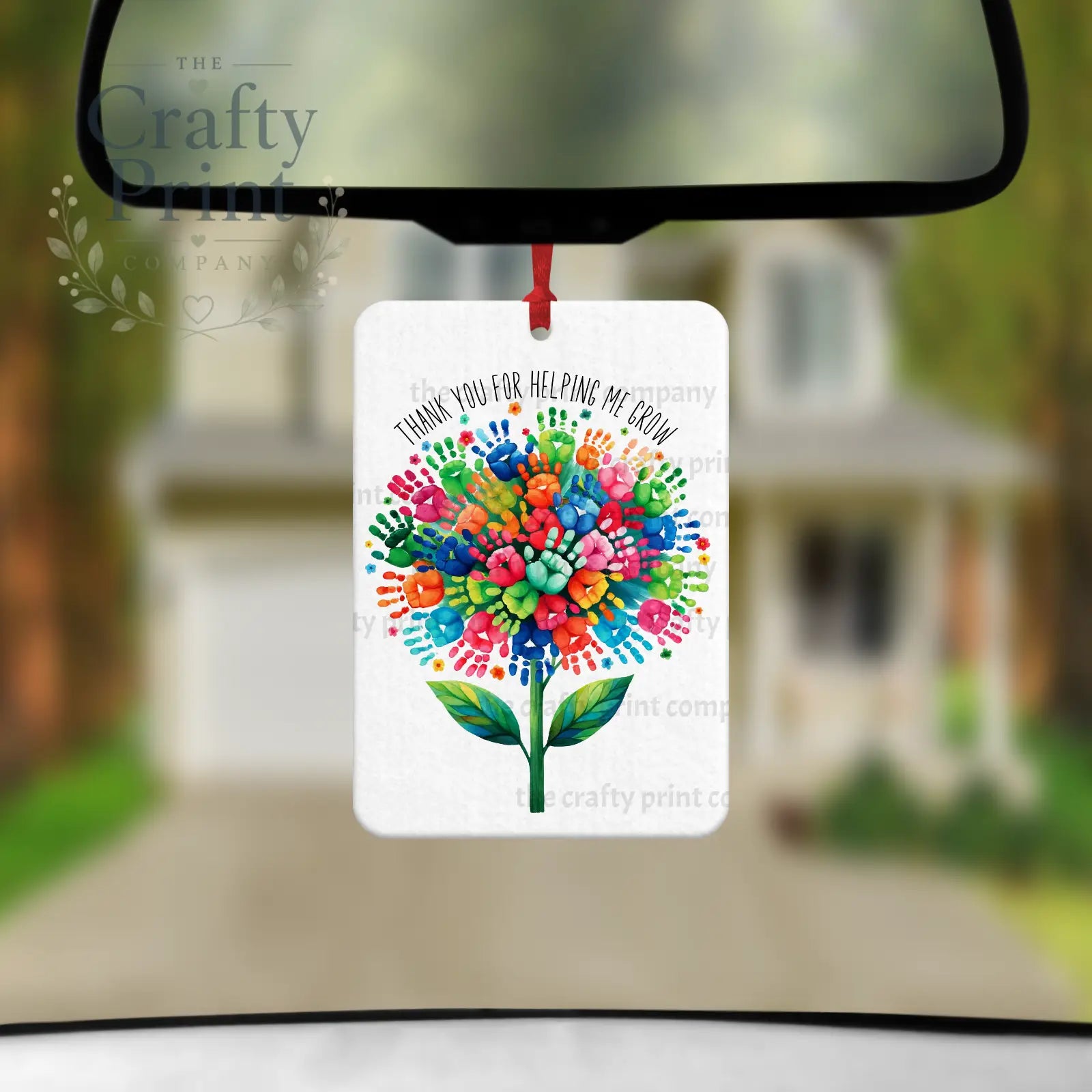 Thank you for helping me grow Car Air Freshener