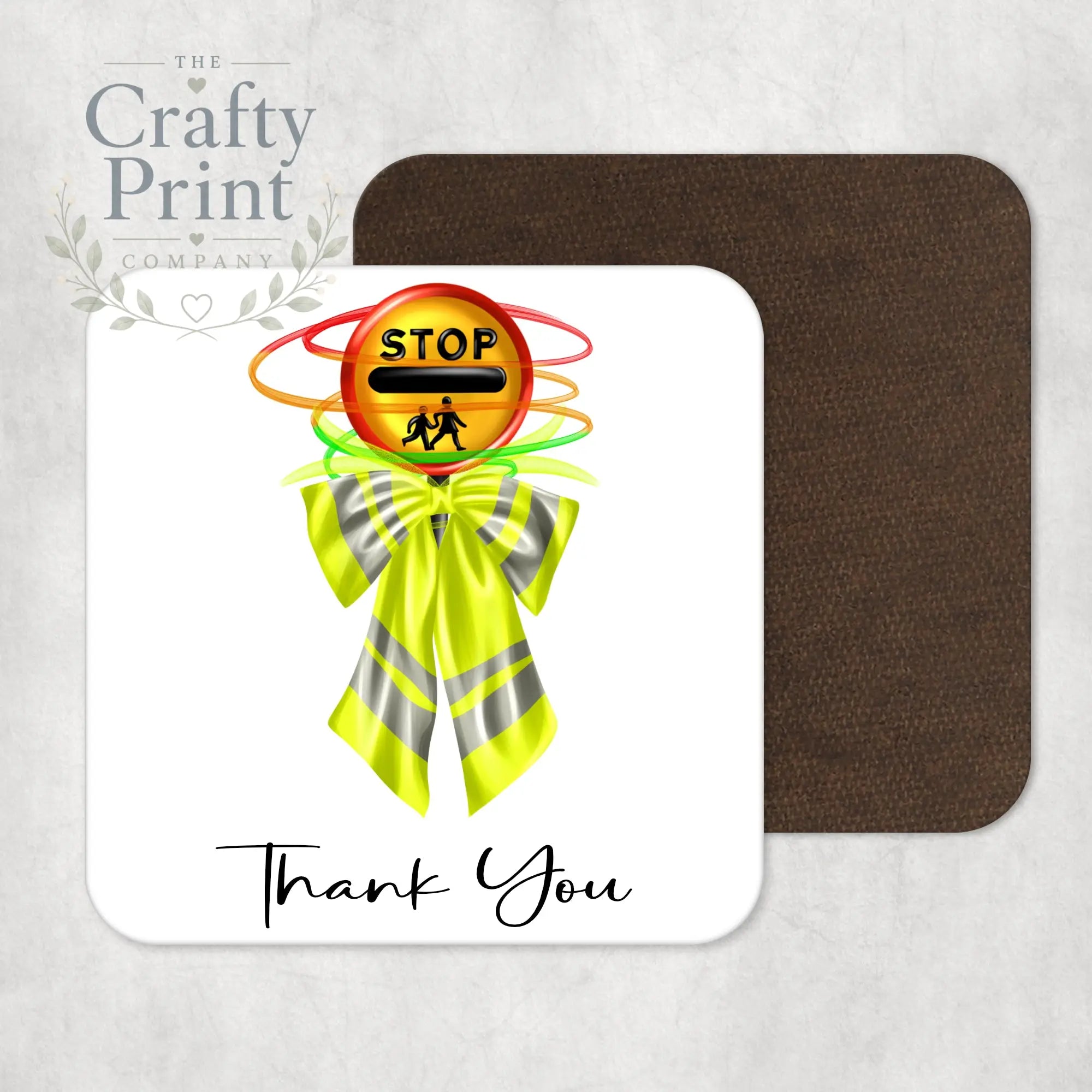 Thank You Lollipop Lady Coaster - Coasters