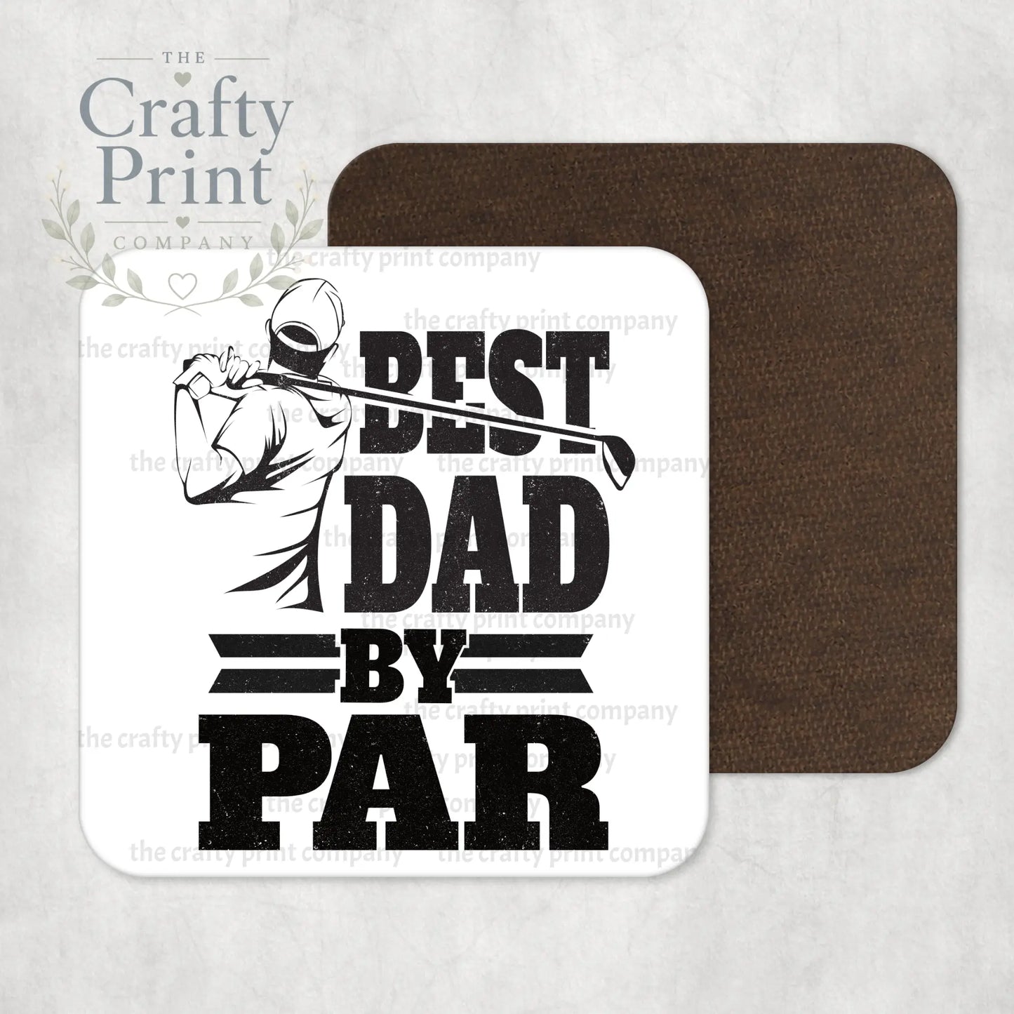 The Best Dad by Par Coaster - Coasters