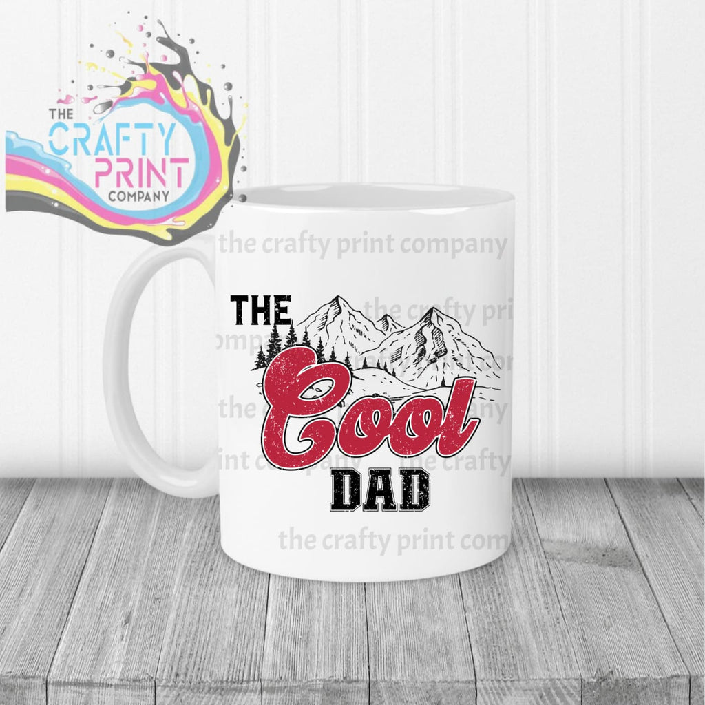 The Cool Dad Mug - White Handle & Inner - Mugs
