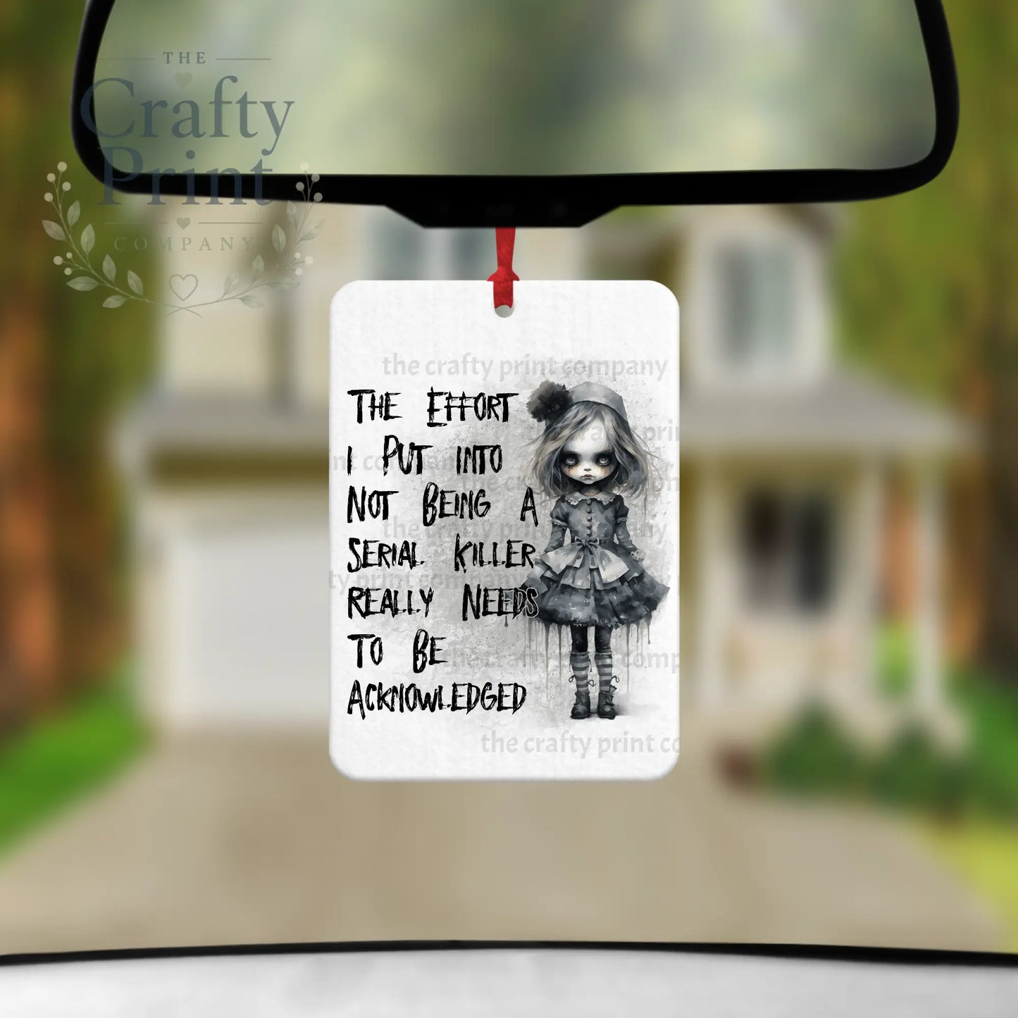 The Effort I put into not being a Serial Killer Car Air