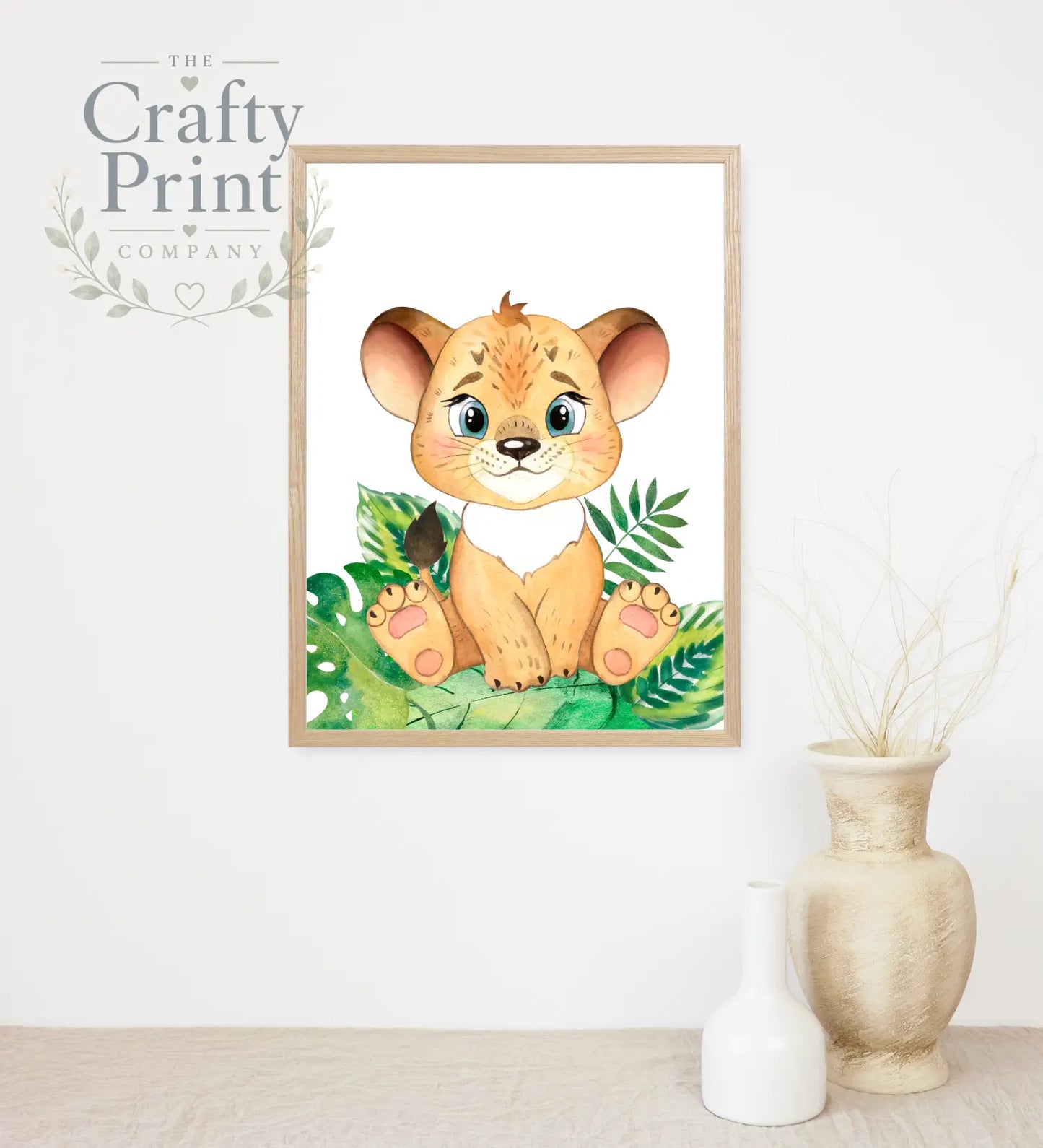 Tiger Baby Animal Print - Posters Prints & Visual Artwork
