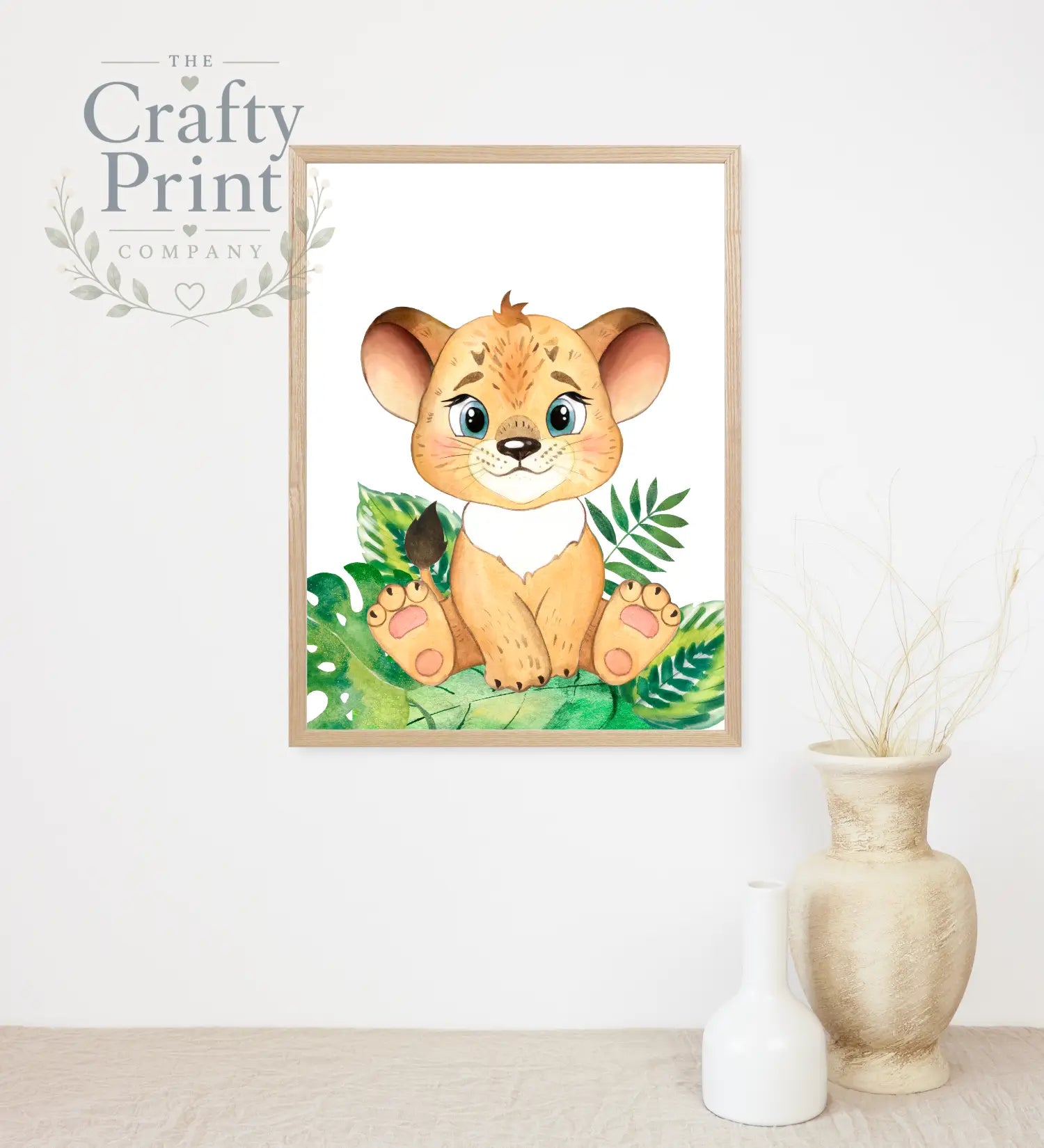 Tiger Baby Animal Print - Posters Prints & Visual Artwork