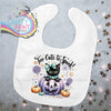 Too Cute to Spook Black Cat Pumpkin Baby Bib - & Toddler