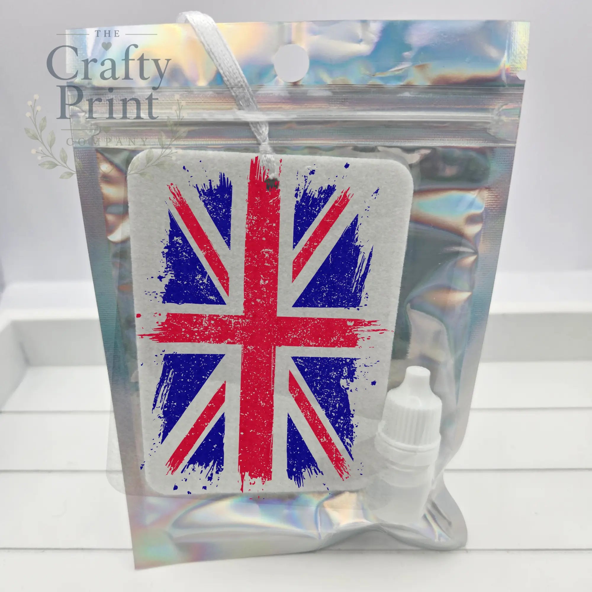 Union Jack Flag Car Air Freshener - Vehicle Fresheners