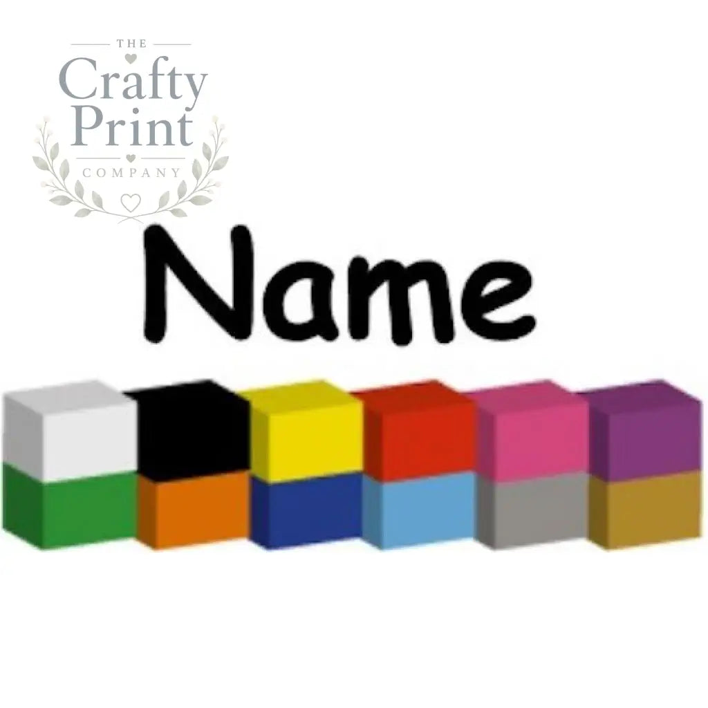 Vinyl Lettering for Easter Egg Cup Sticker - Decorative
