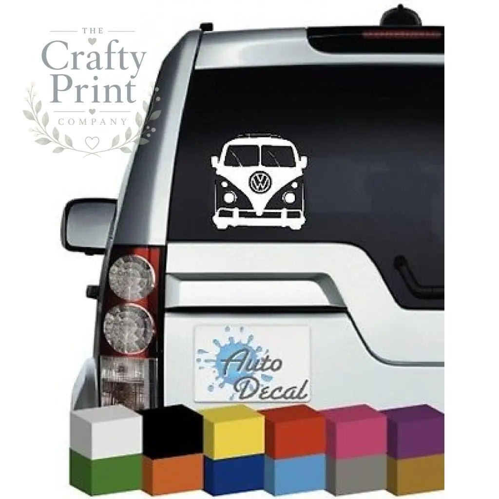Volkswagen Camper Van VW Novelty Car Sticker - Bumper