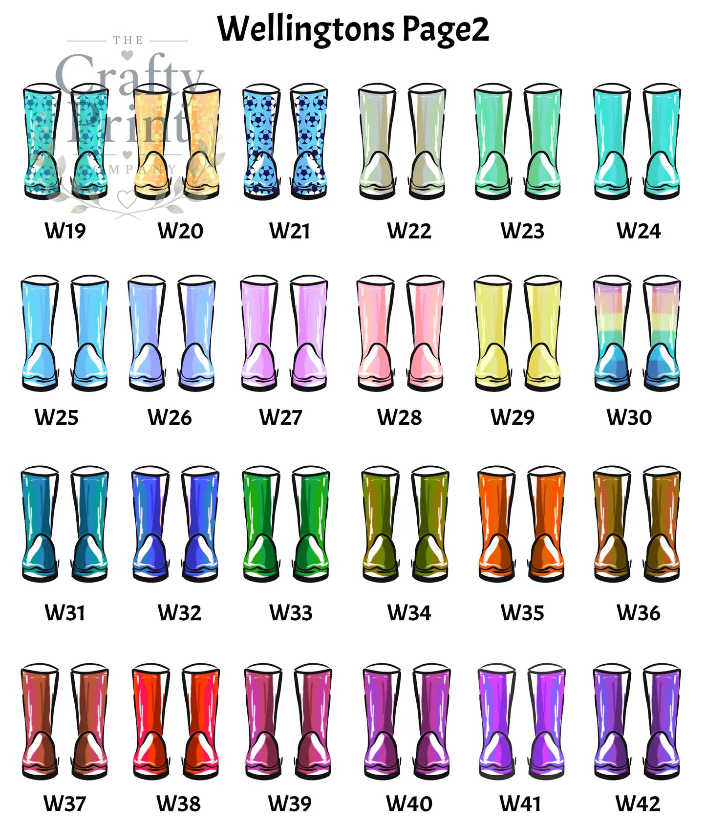Wellington Boot Family Personalised Tea Towel - Kitchen