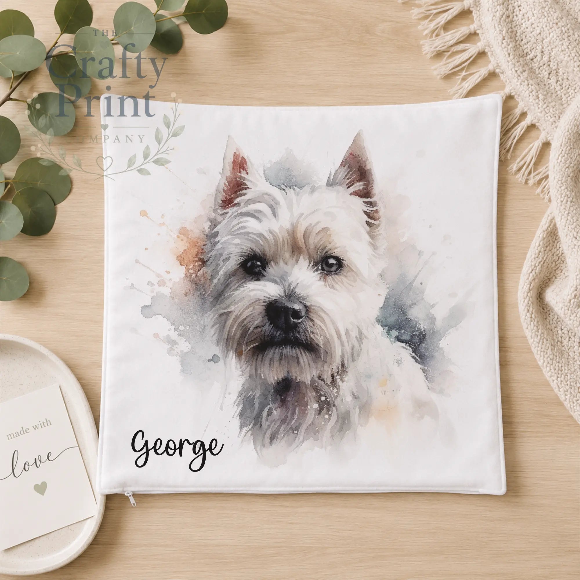West Highland Terrier Cushion