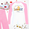 When I wake up will be Two Safari Animals Birthday Pyjamas