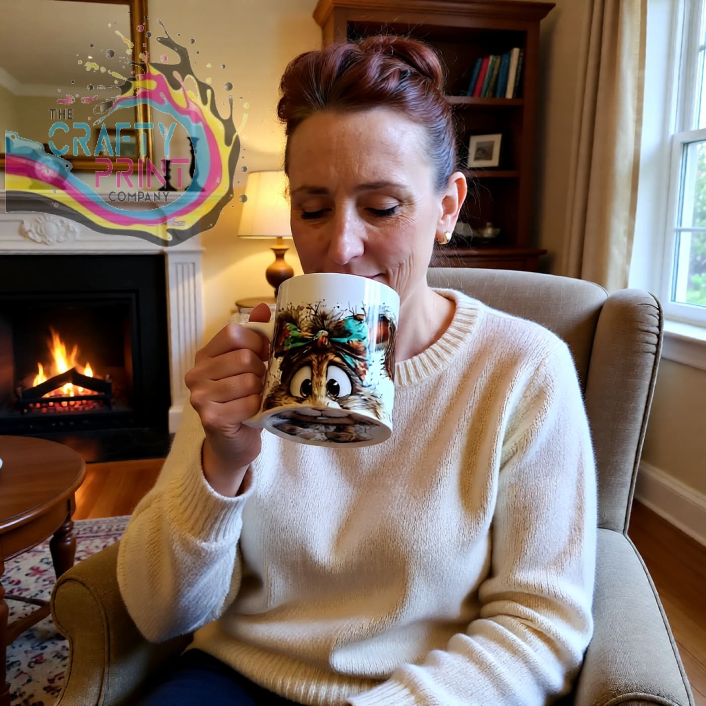 Whismical Rabbit Mug with suprise mouth - Mugs