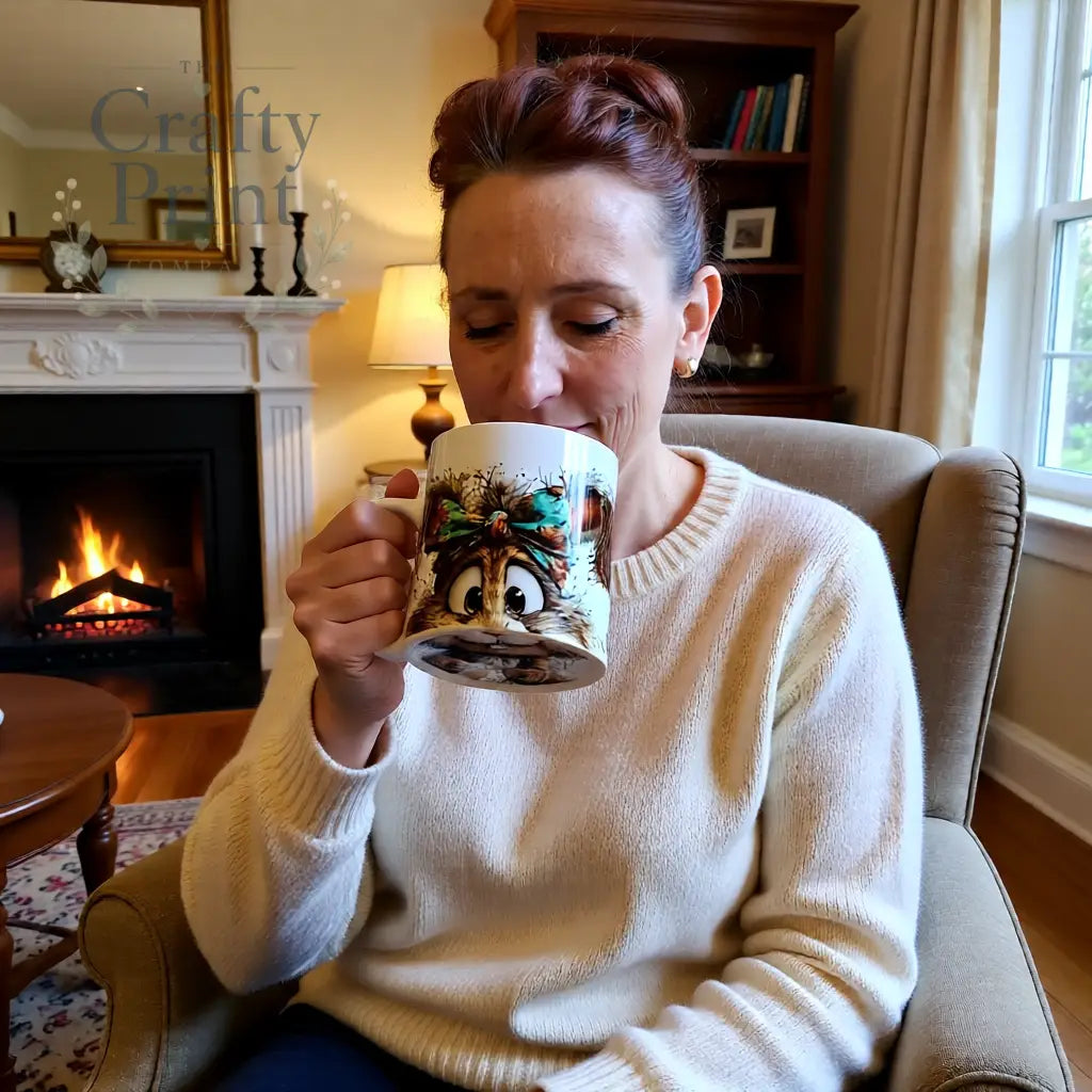 Whismical Rabbit Mug with suprise mouth - Mugs