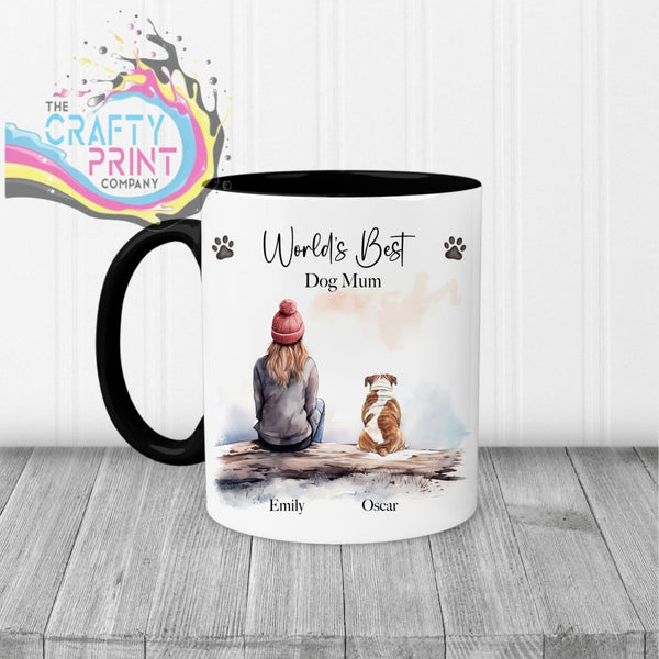 World’s Best Dog Mum Mug – Personalised with Your Breed