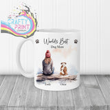 World’s Best Dog Mum Mug – Personalised with Your Breed