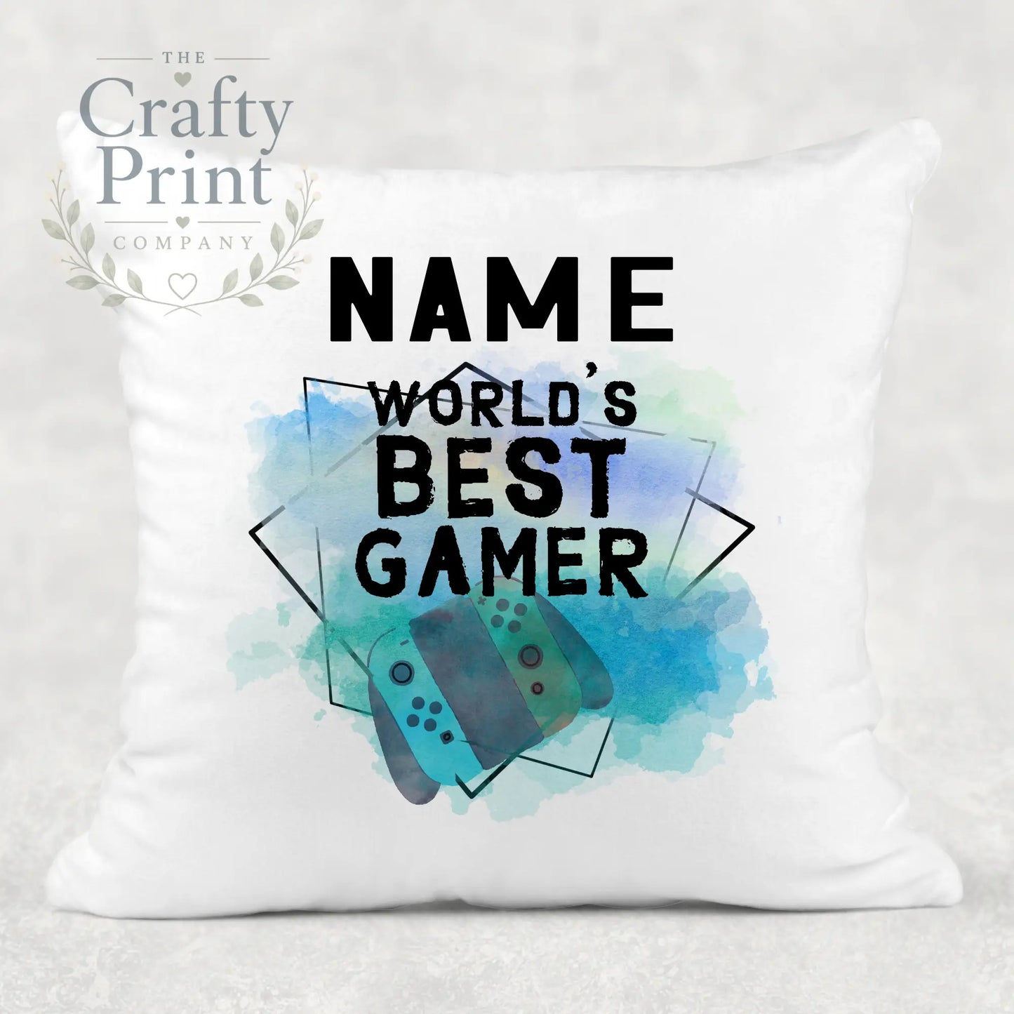 Worlds Best Gamer Switch Cushion - Chair & Sofa Cushions